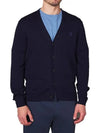 Bold Fox Head Patch Regular Cardigan Navy - MAISON KITSUNE - BALAAN 2