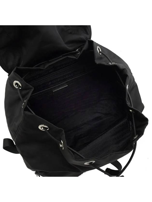 Nylon Triangle Logo Pocono Backpack Black - PRADA - BALAAN 6