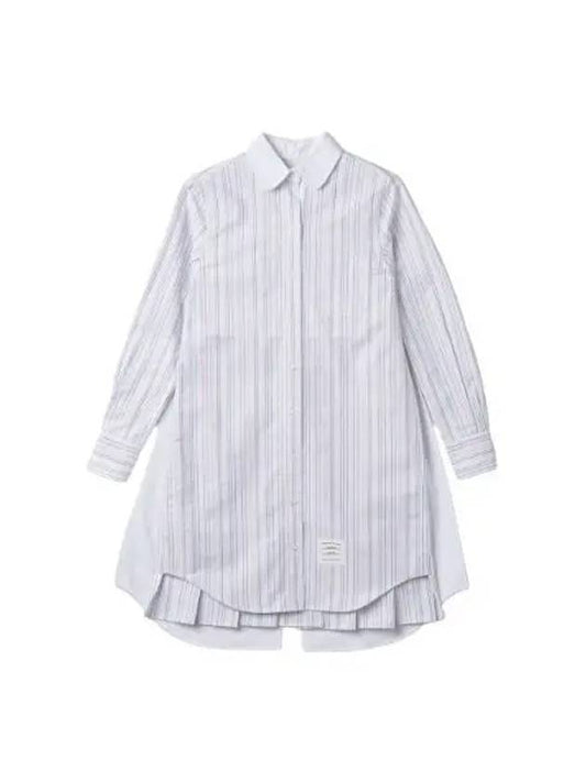 RWB striped shirt dress multicolor - THOM BROWNE - BALAAN 1