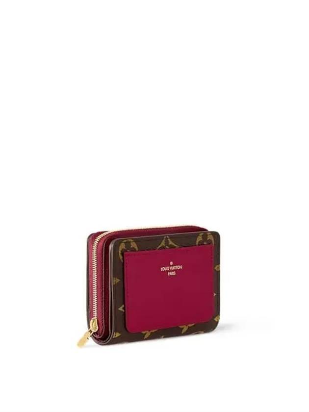 Lou Monogram Half Wallet Fuchsia - LOUIS VUITTON - BALAAN 4