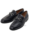 Ferragamo Men s Double Gancini Loafer FOSTER NERO 0762636 - SALVATORE FERRAGAMO - BALAAN 1