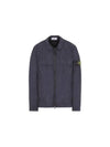 Garment Dyed Crinkle Reps R-NY Jacket Blue - STONE ISLAND - BALAAN 4