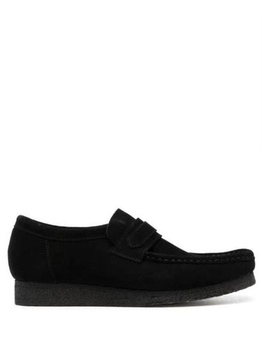 Wallabee Suede Loafers Black - CLARKS - BALAAN 1