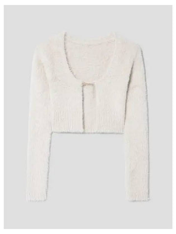 Jacquemus Women s La Maille Neve Manches Lo Off White Domestic Product - JACQUEMUS - BALAAN 1