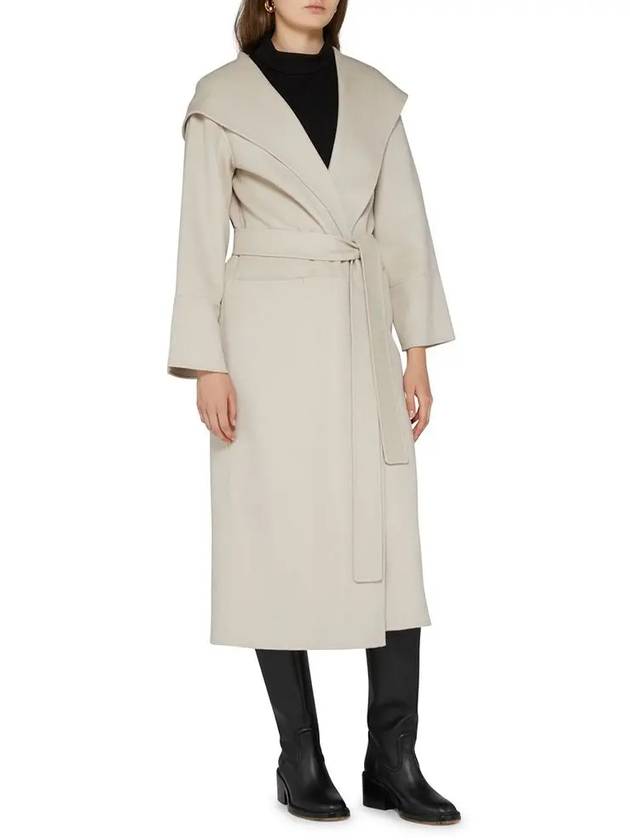 FABIO coat ecru 9016163600 014 - S MAX MARA - BALAAN 4