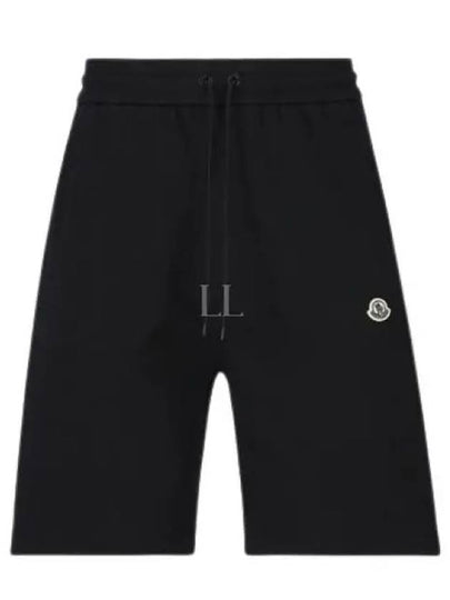 Jersey Bermuda Shorts Black - MONCLER - BALAAN 2