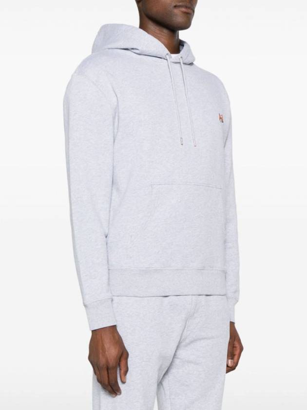 Fox Head Patch Regular Hoodie Grey - MAISON KITSUNE - BALAAN 4