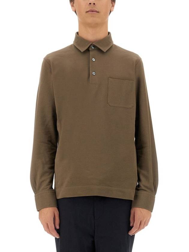 Zegna Cotton Polo - ERMENEGILDO ZEGNA - BALAAN 1