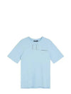 Dale Seasonal Print Short Sleeve T-Shirt Light Blue - J.LINDEBERG - BALAAN 2