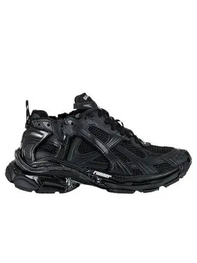 Runner Low Top Sneakers Black - BALENCIAGA - BALAAN 3