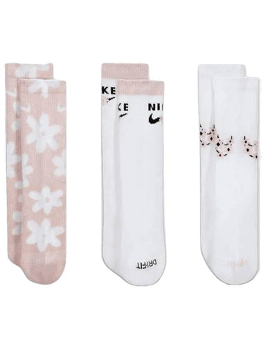 Flower Edition Socks White - NIKE - BALAAN 1