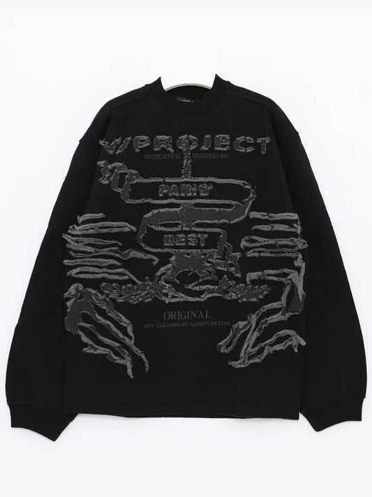 SWEAT54 S25 BLACK Sweatshirt - Y/PROJECT - BALAAN 1