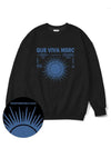 Viva MSRC Indigo Blue Overfit Sweatshirt Black - MONSTER REPUBLIC - BALAAN 3