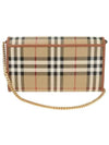 Vintage Check Chain Mini Cross Bag Archive Beige - BURBERRY - BALAAN 4