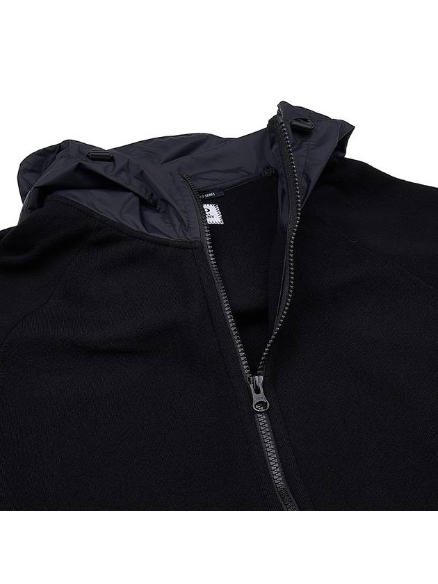 Metropolis Series Zip-Up Hoodie Black - CP COMPANY - BALAAN 9