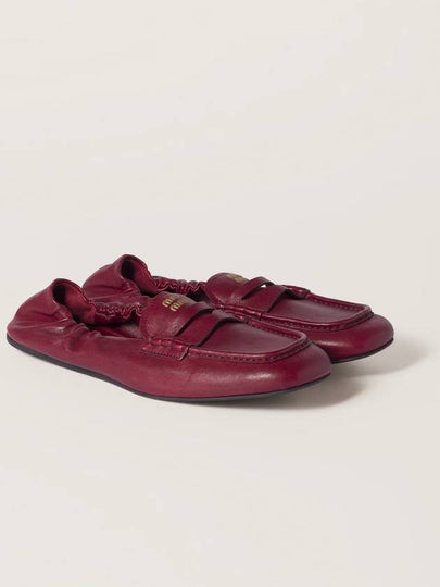 embossed-logo loafers - MIU MIU - BALAAN 2