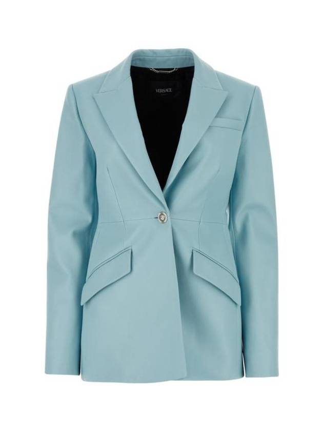 Outerwear 10114131A10125 1V590 LIGHTBLUE - VERSACE - BALAAN 1