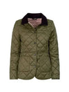 Deveron Quilting Jacket Pale Pink Olive - BARBOUR - BALAAN 2