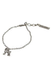 Poodle Charm Chain Bracelet Silver - MARC JACOBS - BALAAN 2