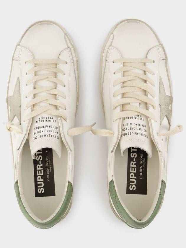 Super Star Sneakers - Golden Goose Deluxe Brand - Leather - White - GOLDEN GOOSE - BALAAN 4