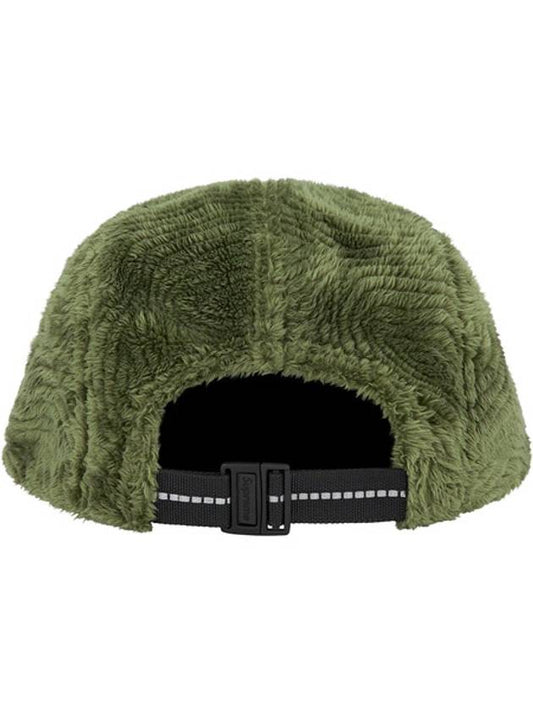 Swirl Fleece Camp Cap Olive - SUPREME - BALAAN 2