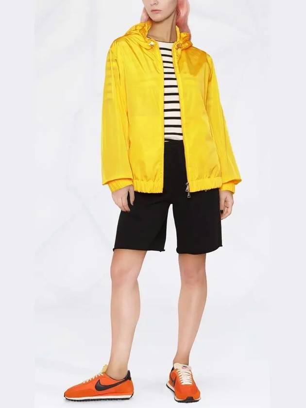 Cecile Logo Windbreaker Yellow - MONCLER - BALAAN 5