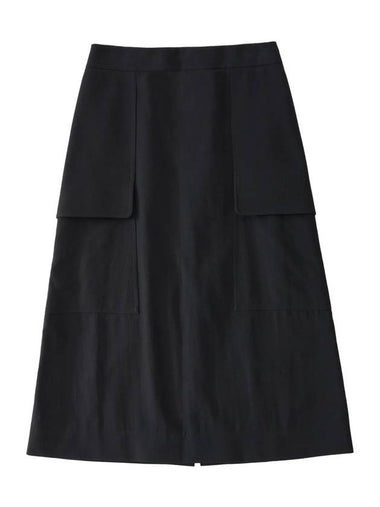 Women's Tyrell A-line Skirt Black - STUDIO NICHOLSON - BALAAN 1