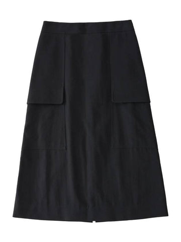 Women's Tyrell A-line Skirt Black - STUDIO NICHOLSON - BALAAN 1