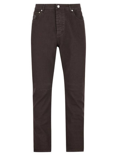 Brunello Cucinelli Jeans Coffee - BRUNELLO CUCINELLI - BALAAN 1