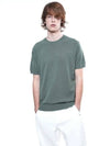 Women s LBRHK GN Linen Basic Round Half Knit Green - CHANCE'S NOI - BALAAN 8