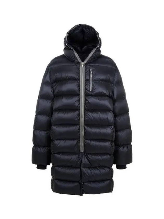 MEN Goose down jumbo padded coat black 270837 - RICK OWENS - BALAAN 1