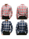 Checked cotton shirt MWL272A 05746 415 - THOM BROWNE - BALAAN 4