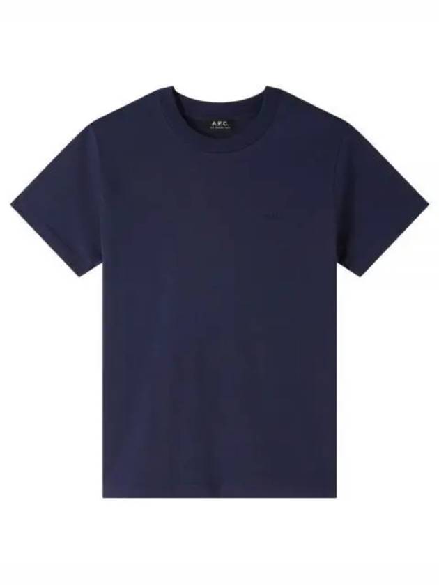 Standard Brode Logo Short Sleeve T-Shirt Navy - A.P.C. - BALAAN 2