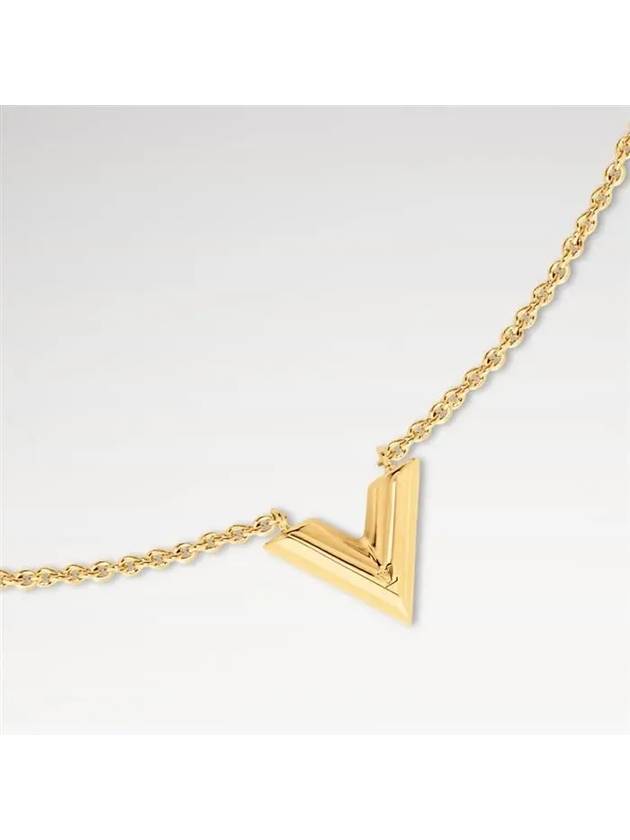 Louis Vuitton Essential V Necklace M00857 - HERMES - BALAAN 4