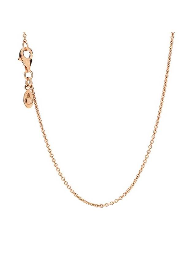 Classic Cable Chain Necklace Gold - PANDORA - BALAAN 1