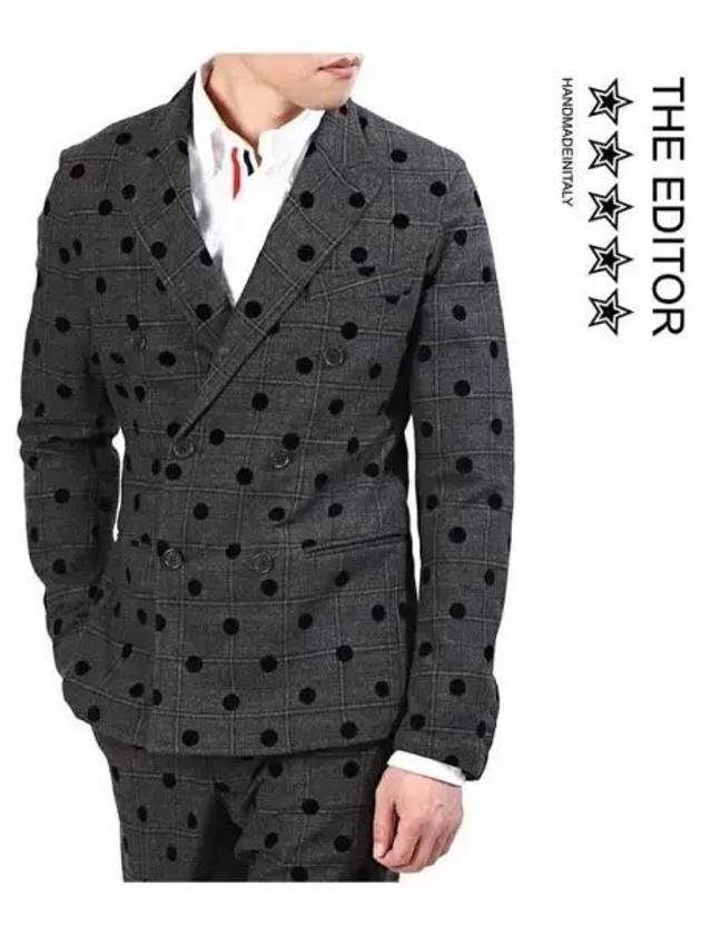 Editor Black Dot Double Breasted 271585 - THE EDITOR - BALAAN 1