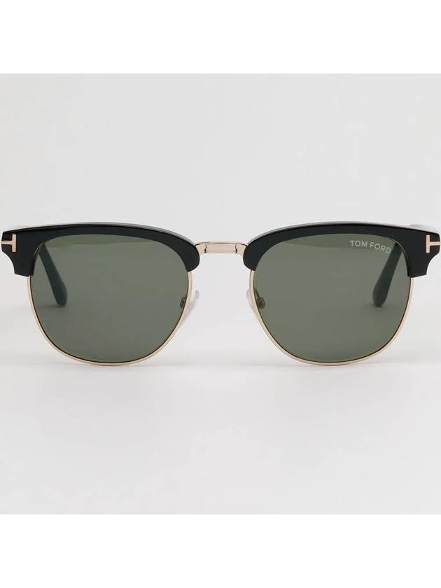 Sunglasses TF248 05N HENRY lower gold rim men women fashion - TOM FORD - BALAAN 3