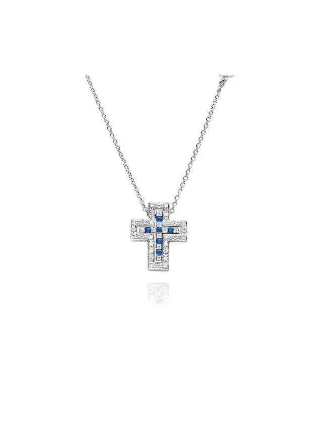 Belle Epoque Diamonds Sapphire Necklace Blue - DAMIANI - BALAAN 2