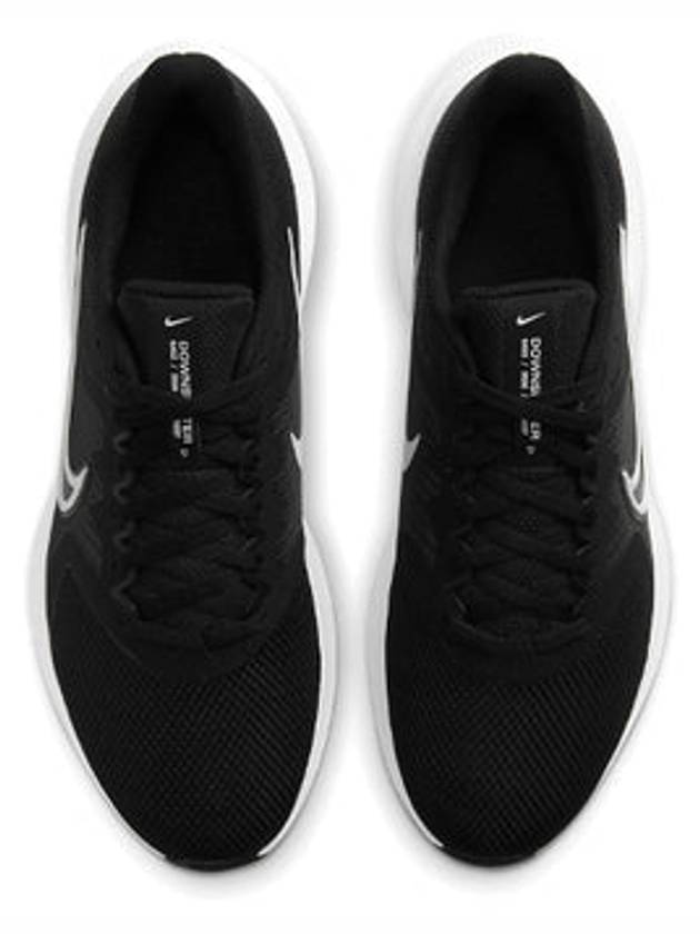 Downshifter 11 Low Top Sneakers Black White - NIKE - BALAAN 5