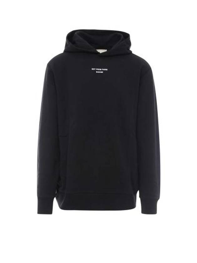 Drold Monsieur Hooded Sweatshirt PERMP04BLACK Black - DROLE DE MONSIEUR - BALAAN 3