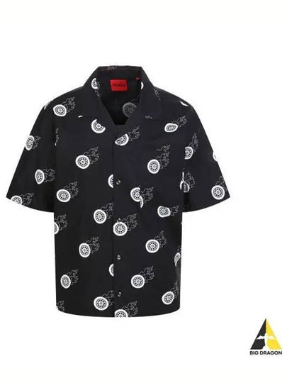 Ezino graphic print shirt 50508612 - HUGO BOSS - BALAAN 2