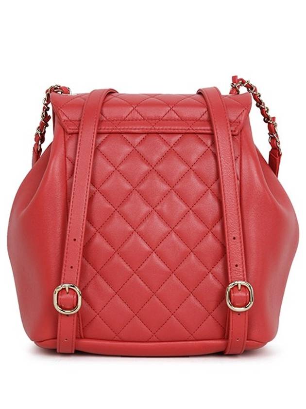 Carpskin Backpack Red - CHANEL - BALAAN 3