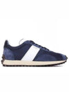 Panel Vintage Low Top Sneakers Navy - TOD'S - BALAAN 2