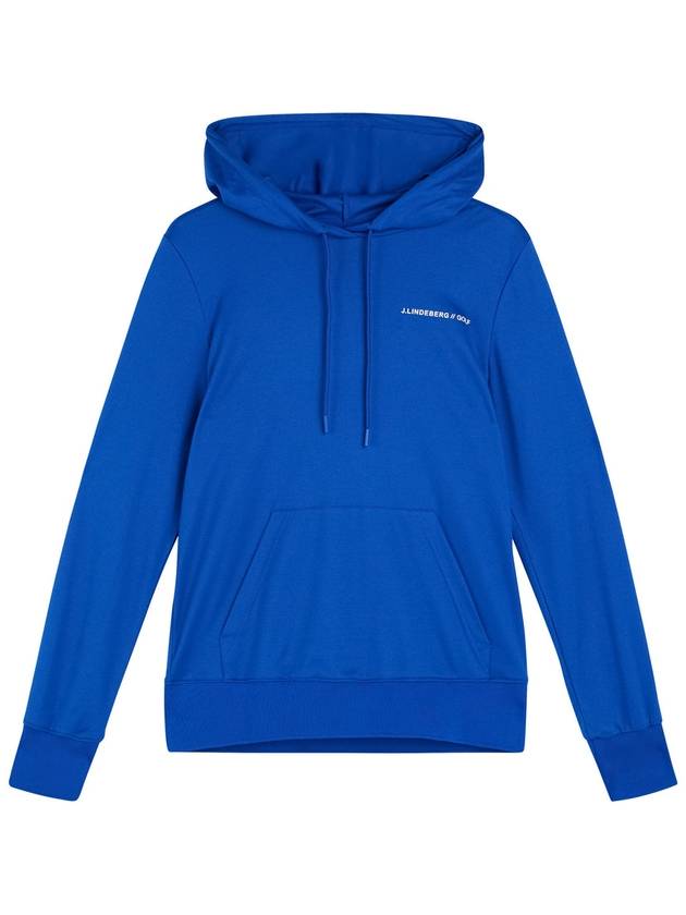 Vice Logo Relaxed Fit Hoodie Blue - J.LINDEBERG - BALAAN 6