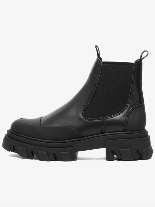 chunky sole Chelsea boots black - GANNI - BALAAN 2