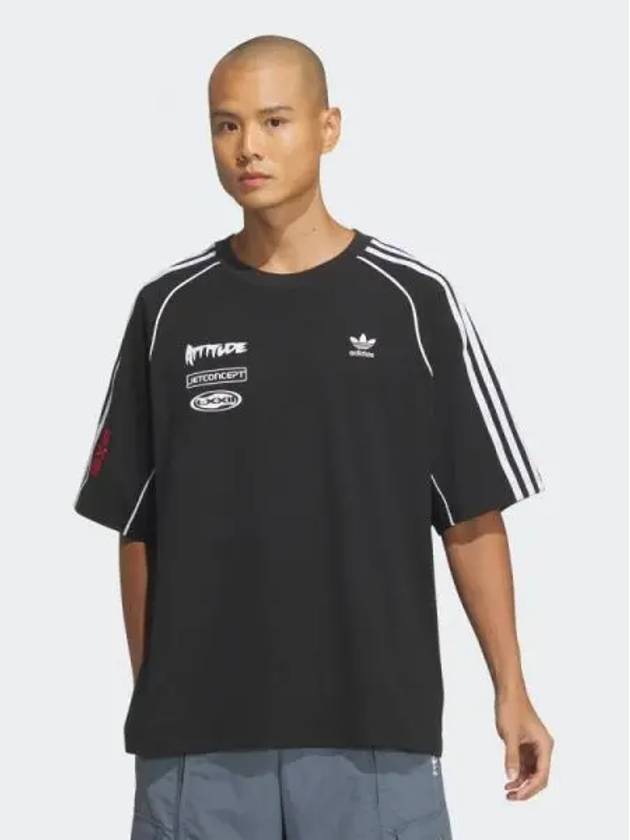 Moto GFX Tee M BLACKwhite - ADIDAS - BALAAN 1