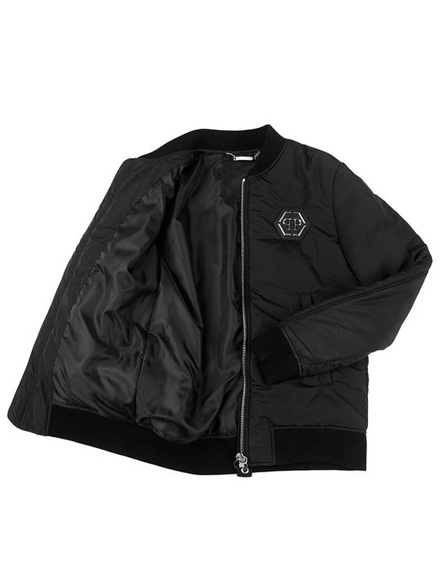 Takayama Bomber Jacket Black - PHILIPP PLEIN - BALAAN 5