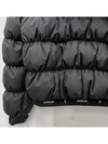 Women s MEDONTE Logo Patch Short Down Padded Jacket Black 1A00025 5973I 999 - MONCLER - BALAAN 6