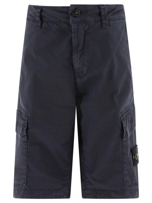 Kids Junior Straight Pants 7616L0510V0120 Blue - STONE ISLAND - BALAAN 1