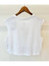 Sleeveless Top FD1215 100 White WOMENS L Asian Fit - NIKE - BALAAN 4